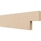 Ekena Millwork 2in. W x 8in. H x 28in. L Chapel Hill Woodgrain TimberThane Rafter Tail, Primed Tan RFTUR02X08X28CHPRCPR - alternate 1